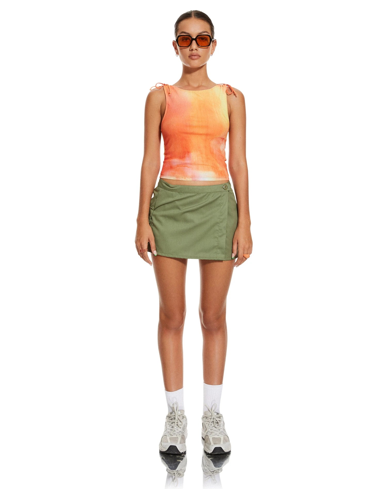 MOTEL X BARBARA Heema Top In Fruit Crush Watercolour - Image 4