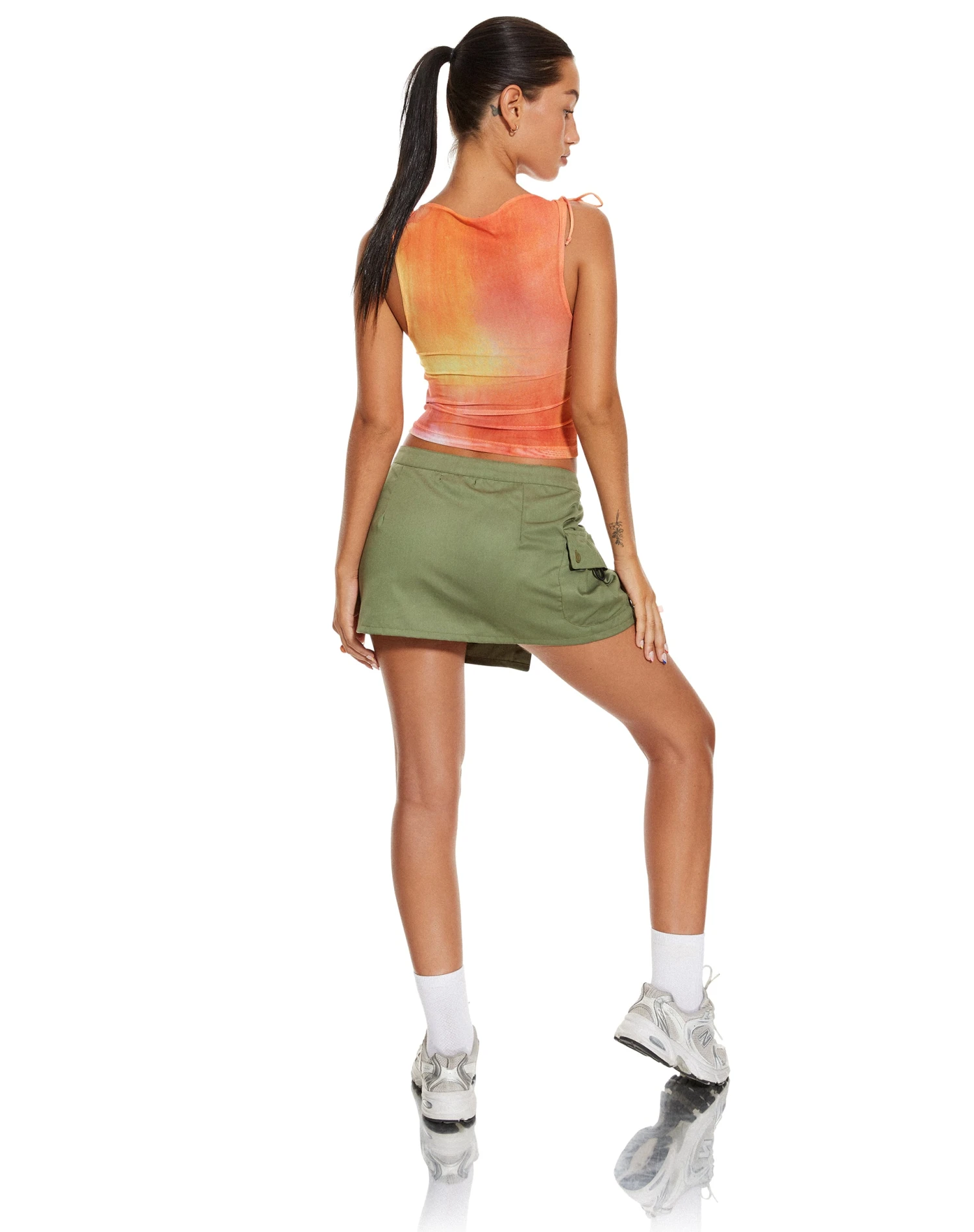 MOTEL X BARBARA Heema Top In Fruit Crush Watercolour - Image 5