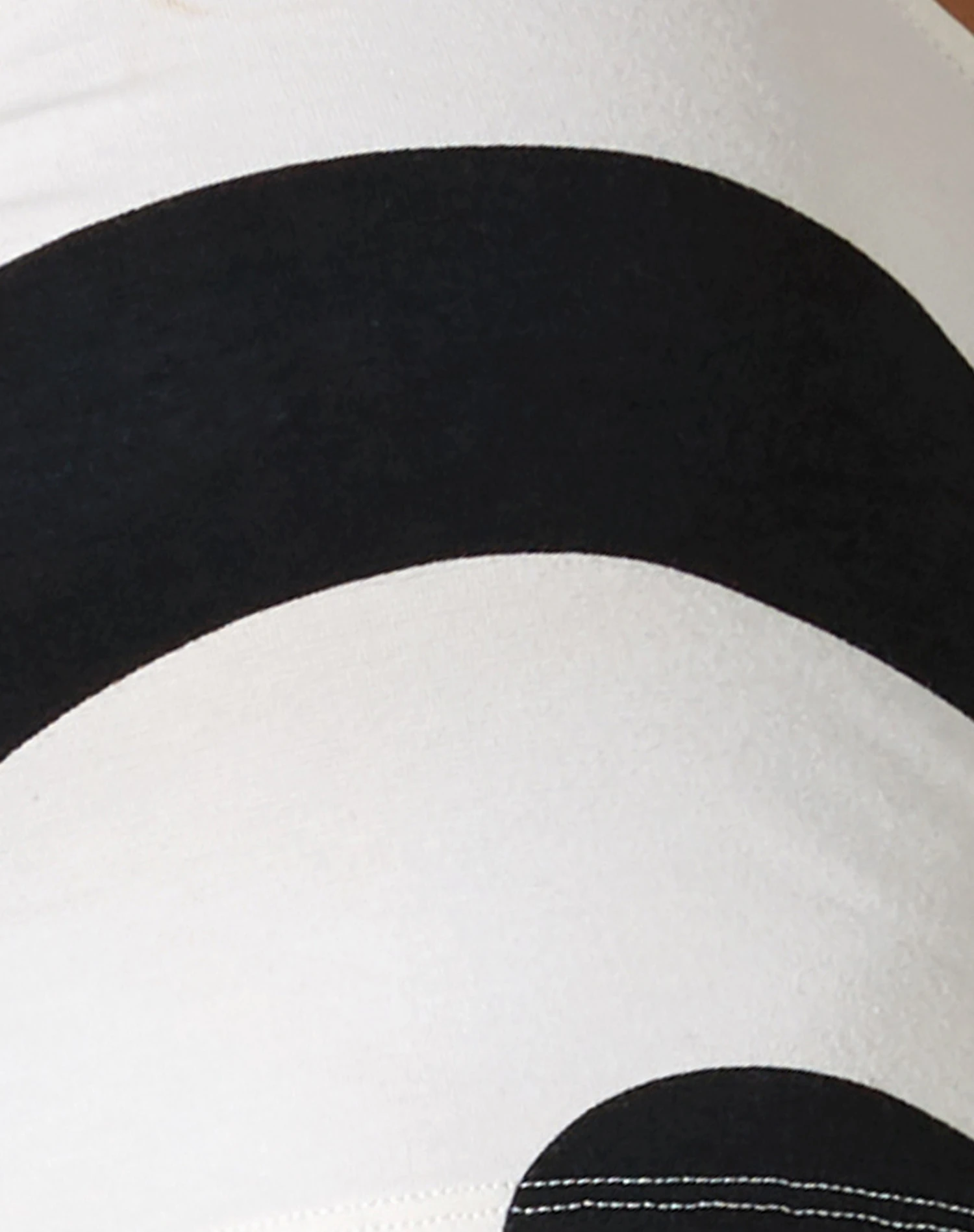 Iamah Crop Top In Optic Swirl Black And White - Image 6