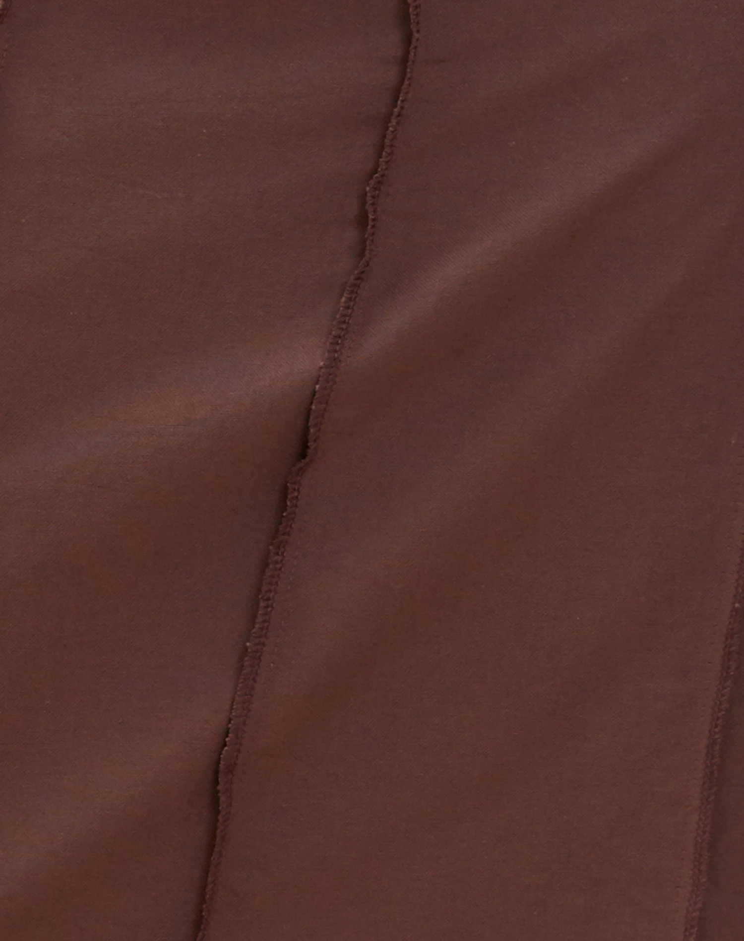 Karlesa Asymmetric Midi Skirt In Deep Taupe - Image 6