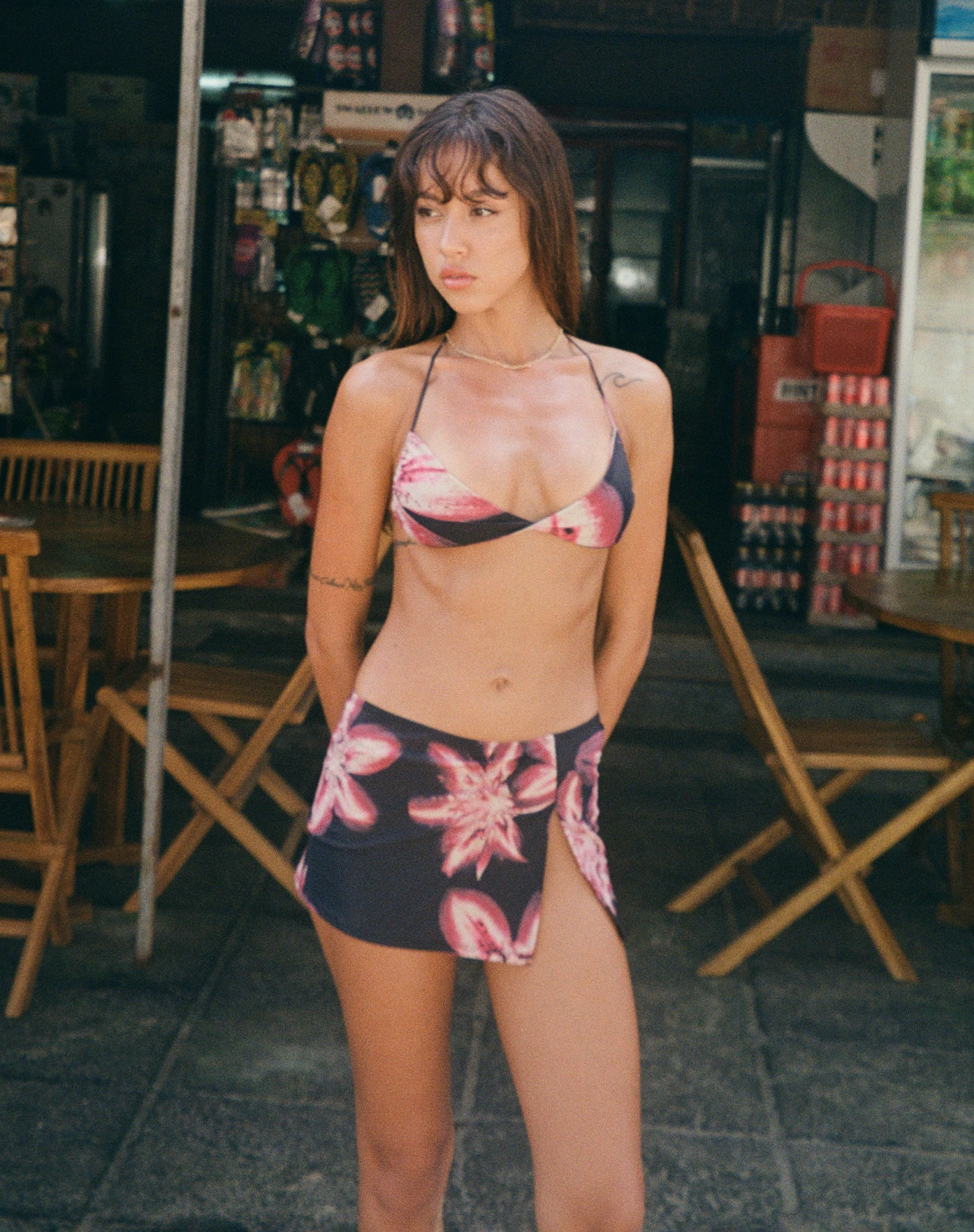 Sibita Swim Skirt In Lily Bloom - Image 5