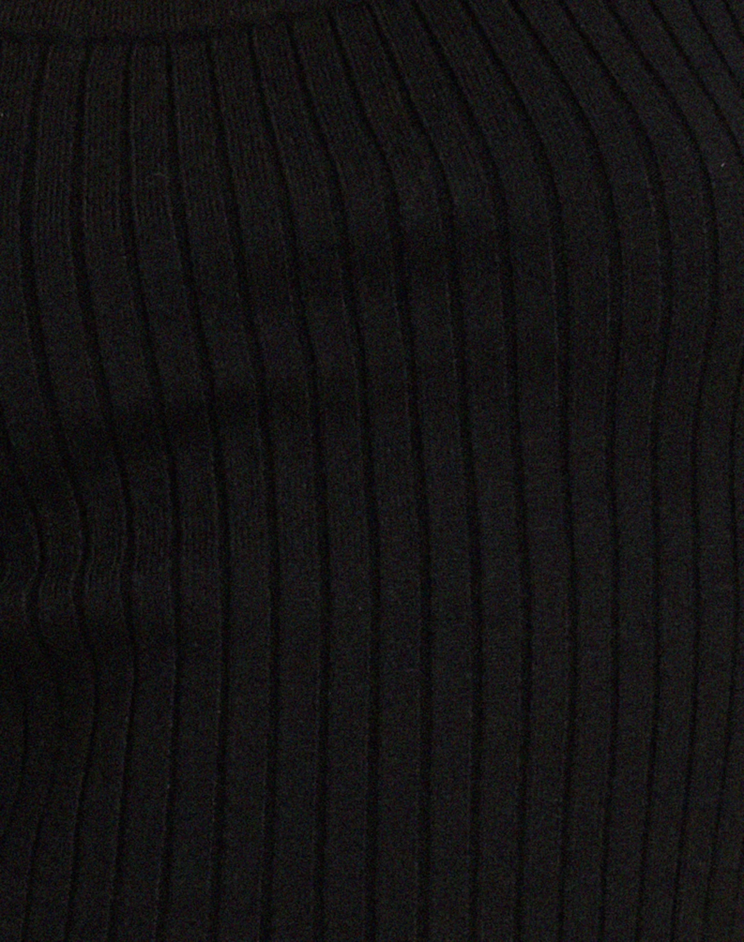 Morsche Cut Out Crop Top In Black - Image 7