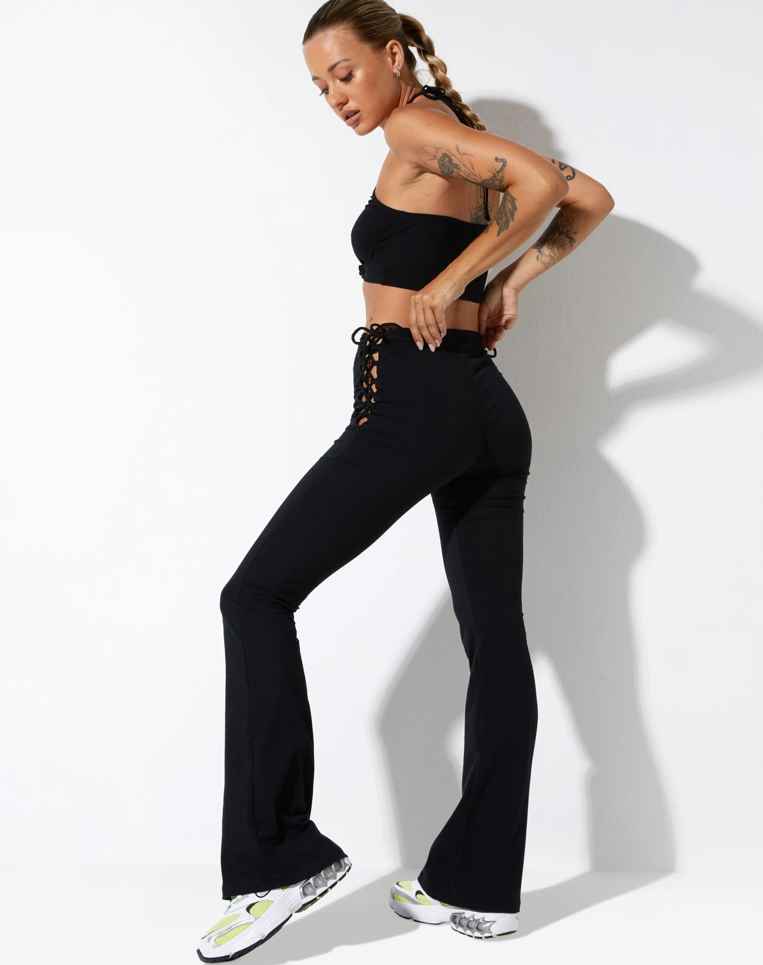 Mustika Trouser In Lycra Black - Image 4