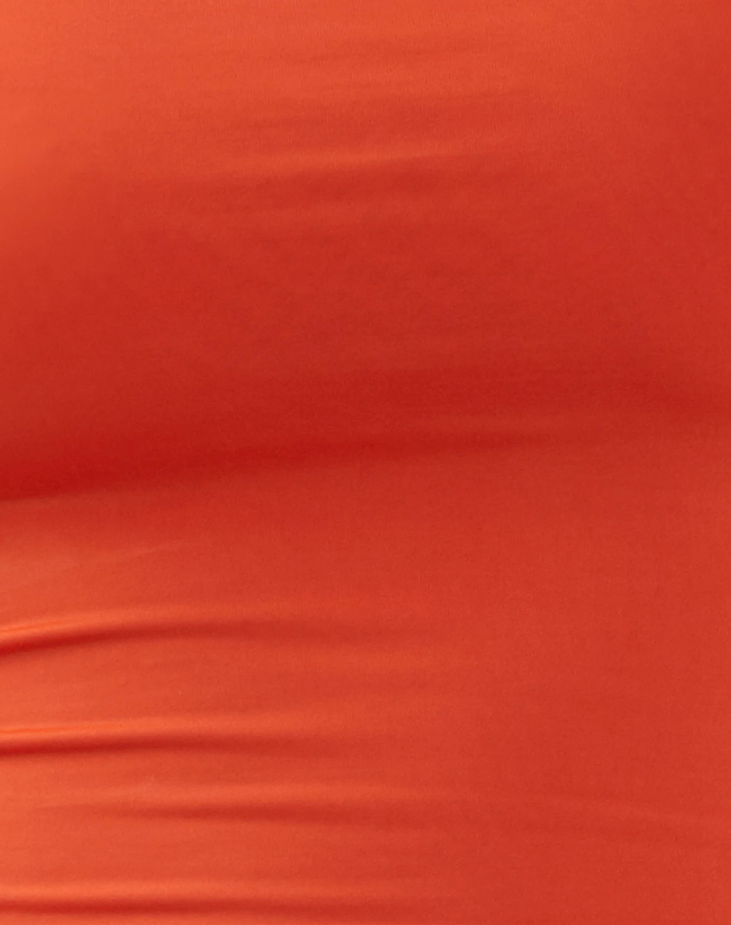 Neave Slinky Bandeau Top In Orange - Image 7