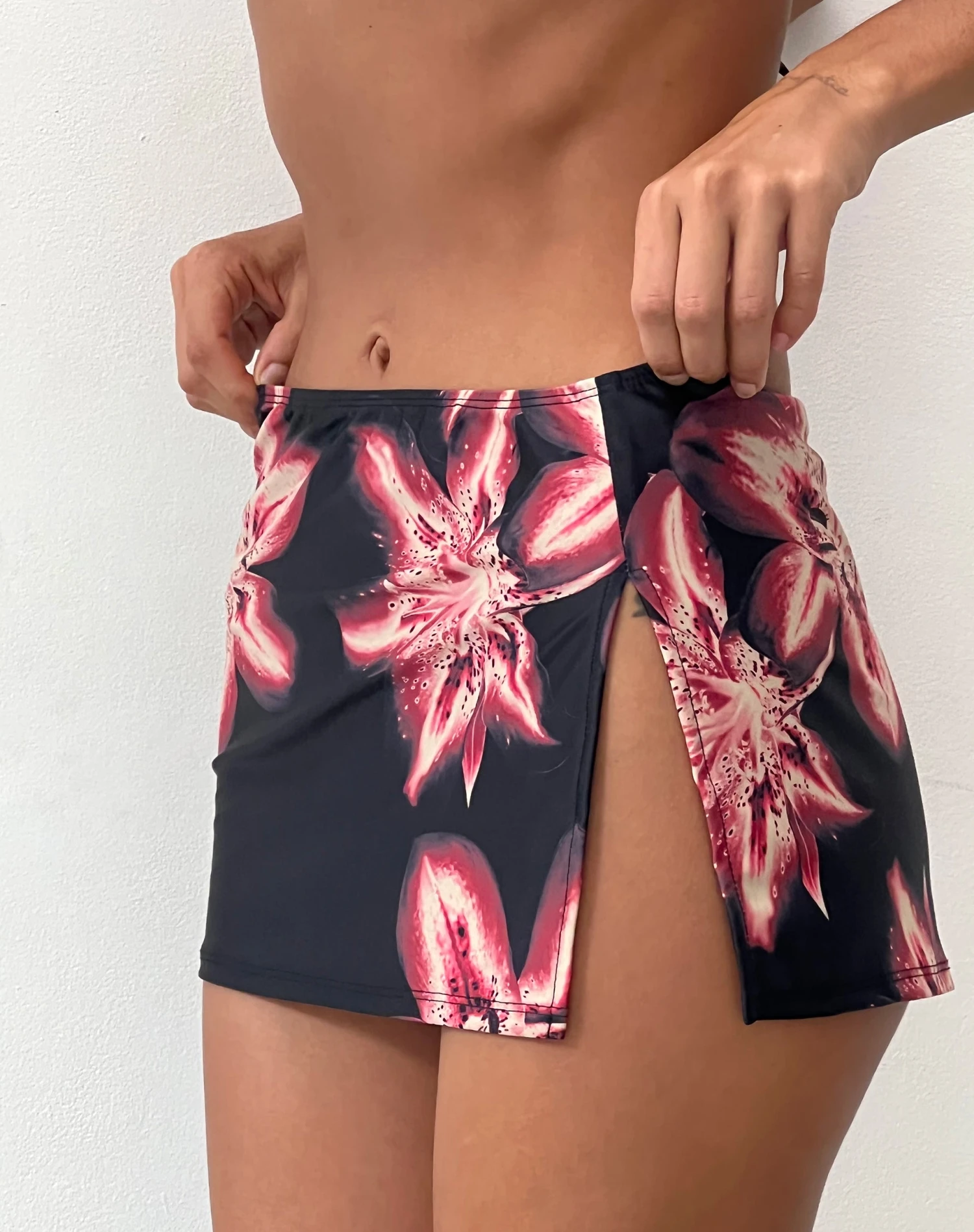 Sibita Swim Skirt In Lily Bloom - Image 3