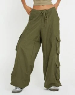 Philia Trouser In Loden Green