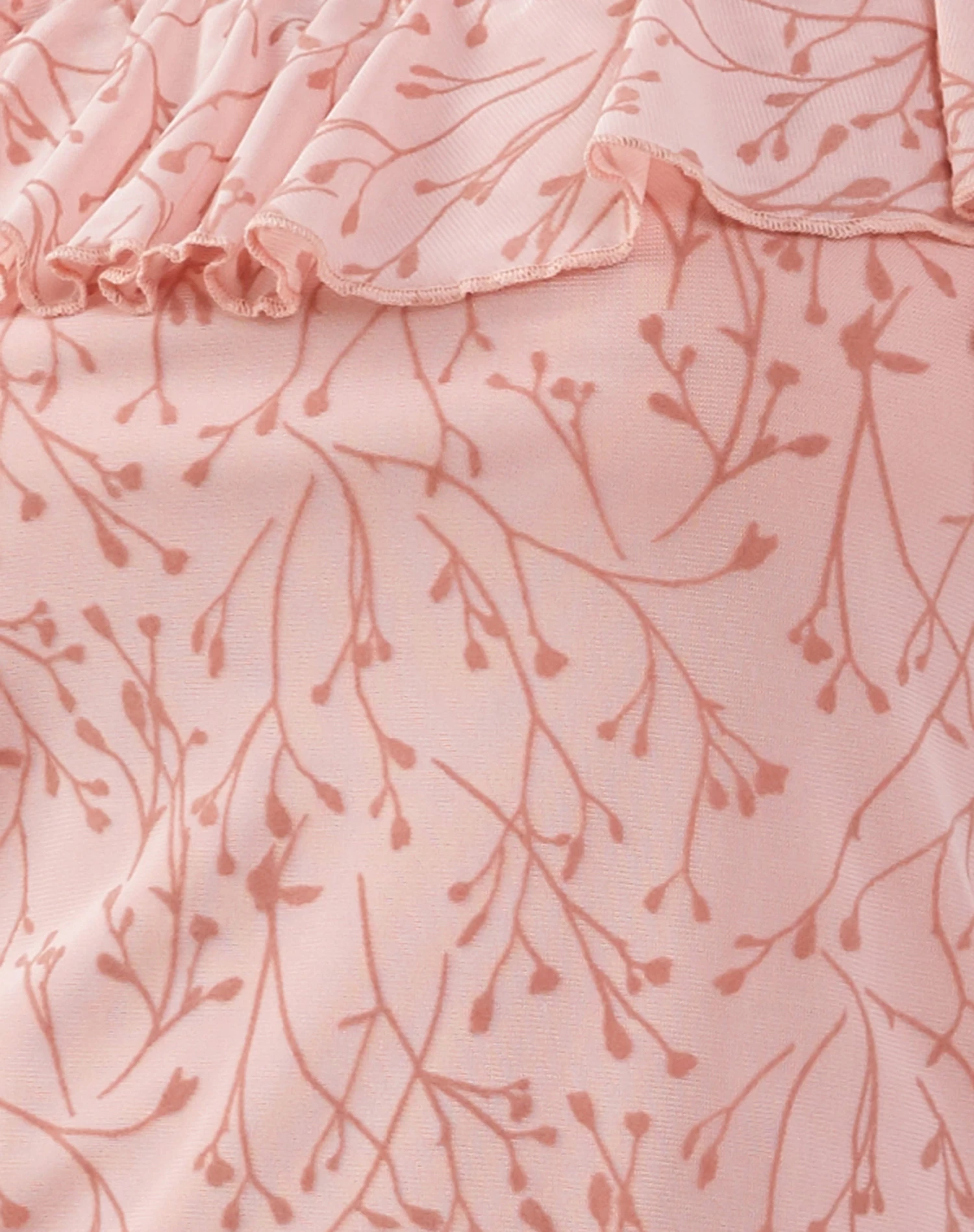 Chira Asymmetric Cami Top In Shadow Floral Pink - Image 6