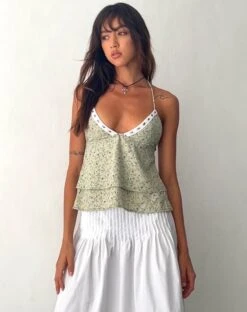 Sisuki Halterneck Top In Parma Violet