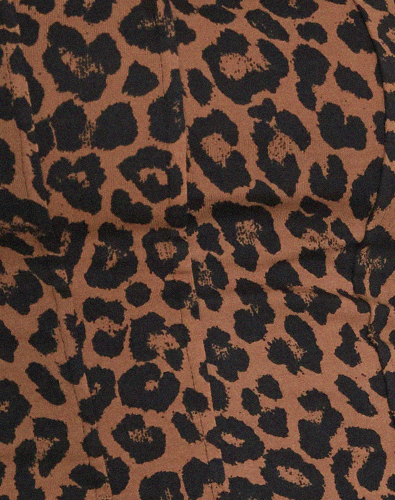 Teisa Crop Top In Brown Leopard Daze - Image 6