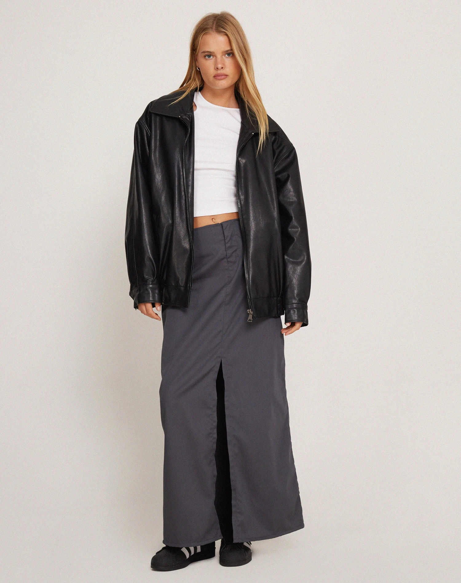 Yuji Cutout Top In Rib White - Image 7